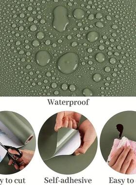 Elf-Adhesive Wallpaper, Matte Self-Adhesive Contact Paper, P