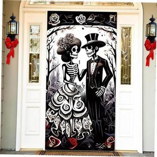 door banner width decoration background万圣 party Halloween