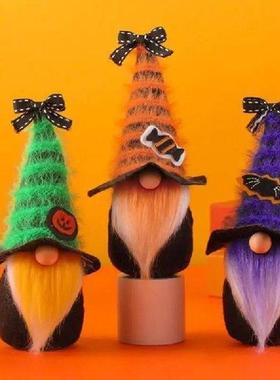 Halloween Gnome Doll Lucky Spooky Gnome Plush Doll For