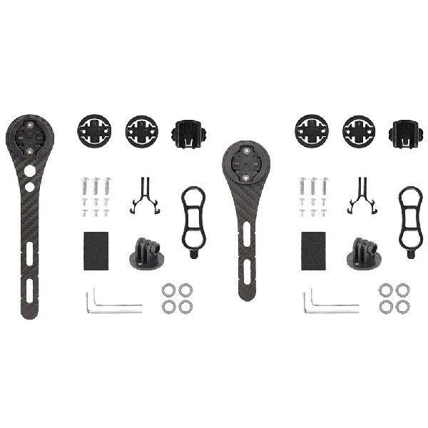 Carbon Fiber Bicycle Computer Holder Road Bike Stopwatch Spe
