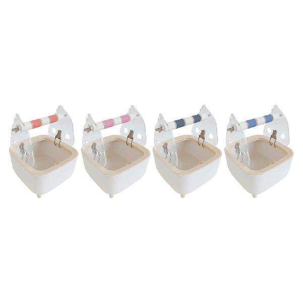 Parrot Training Toilet Stand with Waste Bin Bird Gym