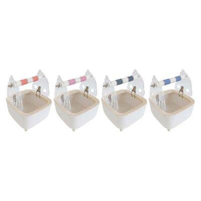 Parrot Training Toilet Stand with Waste Bin Bird Gym