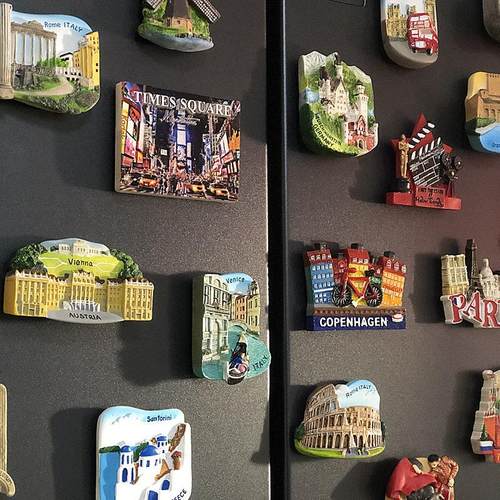 旅游城市冰箱贴磁性贴Tourist city refrigerator magnets