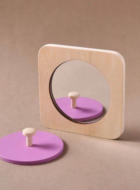 Montessori Baby Toys Play Kit Montessori Mirror Peekaboo Kno