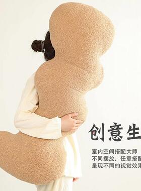 Throw pillow sofa back cushion cover velvet Pillow case抱枕