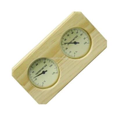 Clear Scale Steam Room Thermometer Hygrometer Temperature