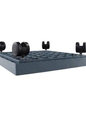 1pc Square Flower Pot Bottom Support Movable Wheel Tray