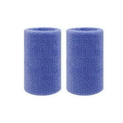 2 Pcs Towel Sports Wristbands Tennis Sweat Bands Wrist Guard