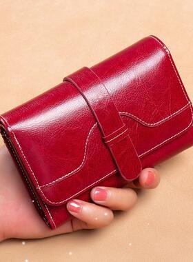 Woman Wallet Genuine Leather Wallets for Women Fashion Luxur