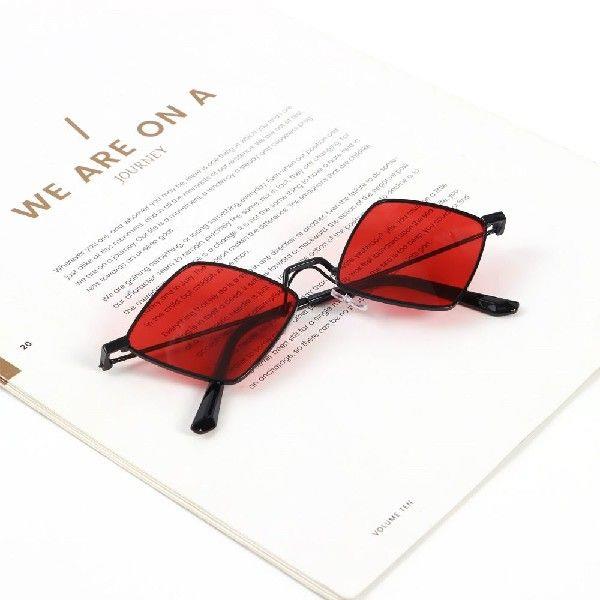 Fashion Quadrilateral Frame Metal Small Men