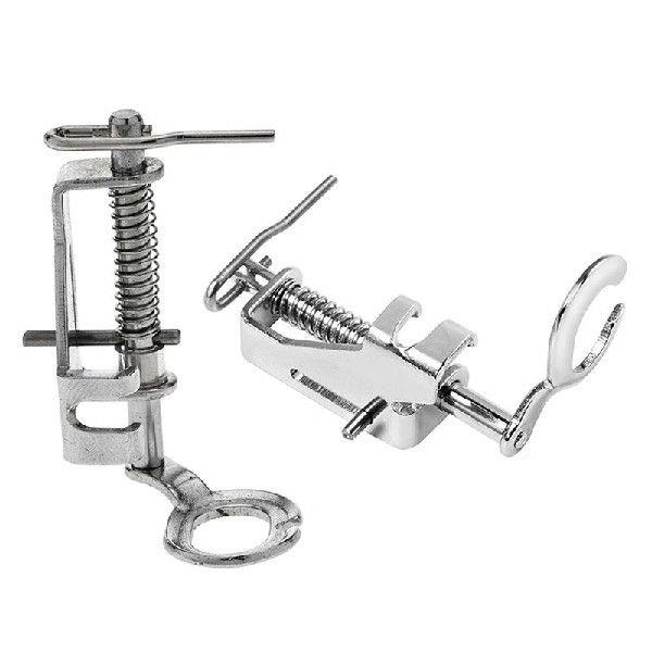 Home Sewing Machine Free Quilting Presser Foot Open Closed