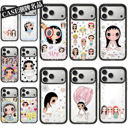 CA女孩小玉YUY适用iPhone18Promax17Pro苹果16Pro15Promax14Plus13/12手机壳透明防摔套呆萌可爱少女磁吸Air
