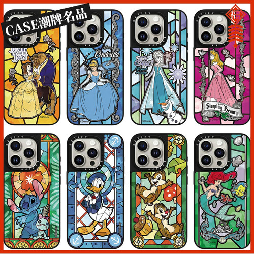 新迪士尼公主适用iPhone17Pro苹果16Promax手机壳13潮牌14防摔套15个性16Pro卡通17Promax女款Plus磁吸12轻奢