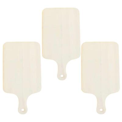 3 Pcs DIY Tray Crafting Chopping Board Serving Paddle Bread