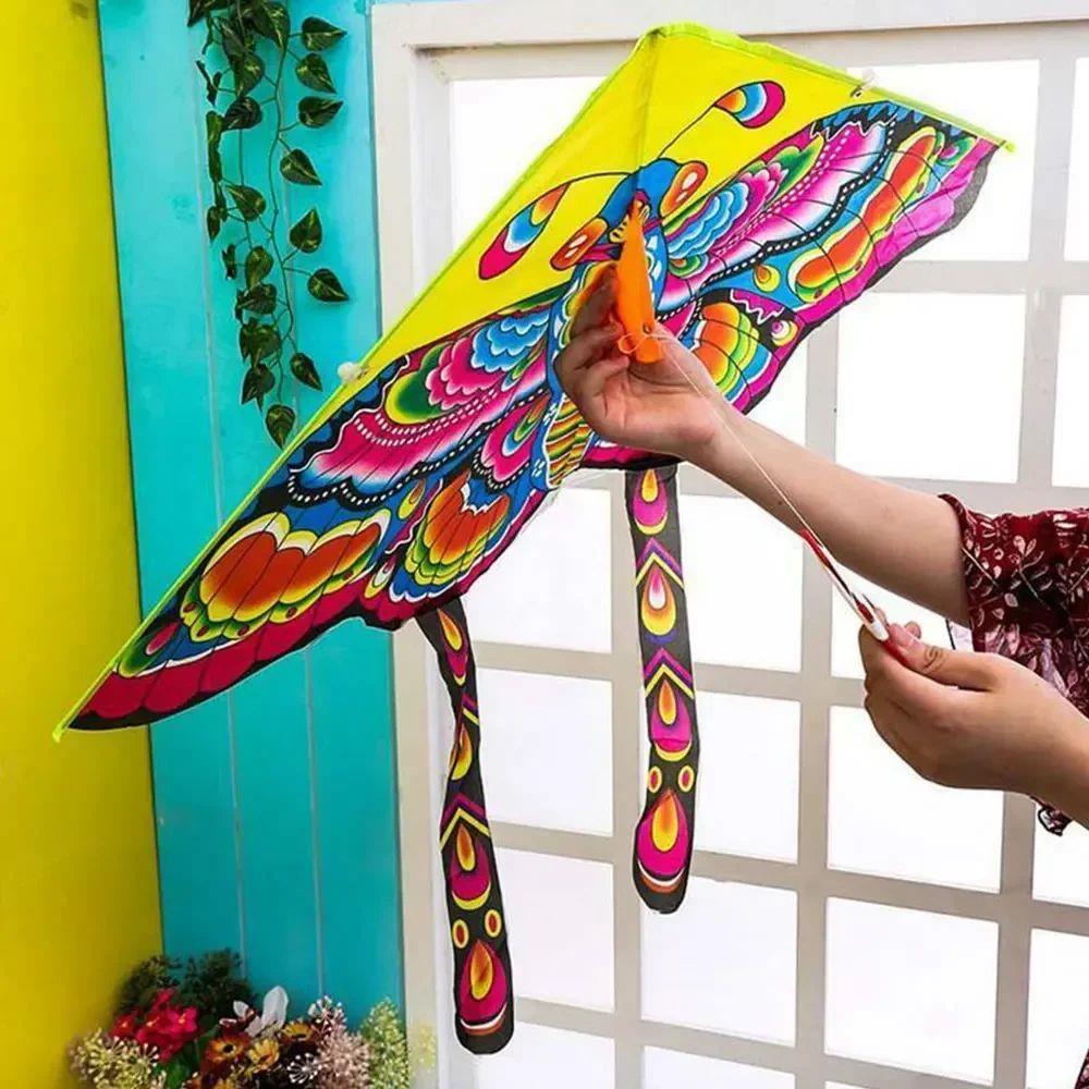 Butterfly Kite with Handle Line Children Kite Flying Toy Eas