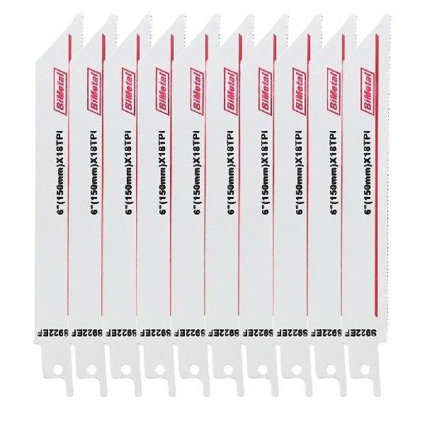 10pcs S922EF Reciprocating Saw Blades Bi-metal Wood Pruning