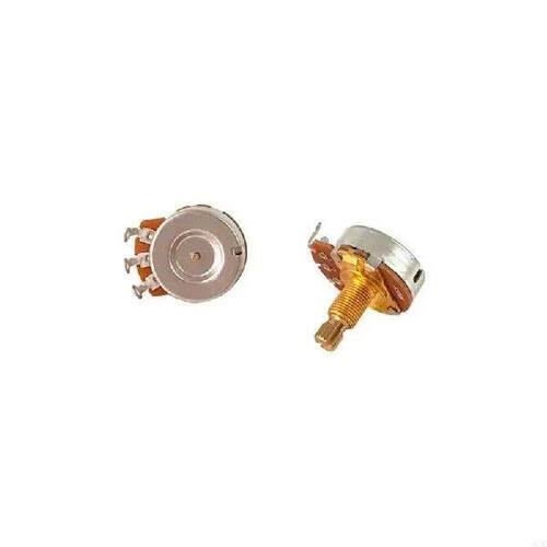 2Pcs A500K/B500K Linear Taper Potentiometer Short Shaft
