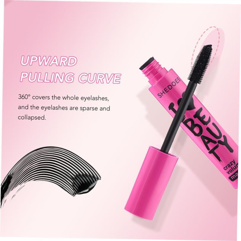 Silk Fiber lash Mascara,Waterproof Mascara睫毛膏浓密大容量