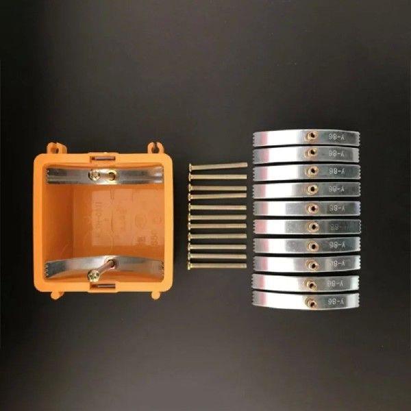 10pcs 86 Type Dark Box Repair Screw Manganese Steel