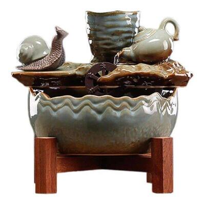 Indoor Waterfall Tabletop Fountain Circulating Water