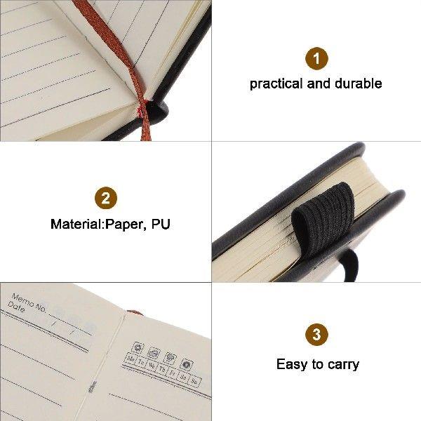 2 Pcs Journal Inspirational Mini Notes Digital Pad