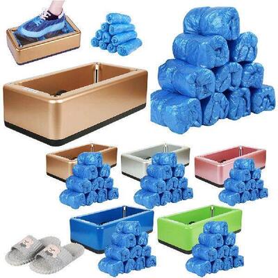 Smart Shoe Cover Machine With100Pcs Disposable Shoe Covers