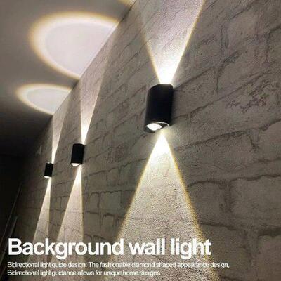 2W 4W 6W 8W 10W Outdoor Wall Sconces Lamp IP65 Waterproof
