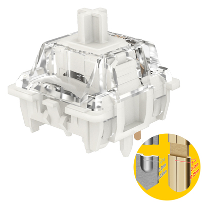 佳达隆gpro3.0拾光白线性手感