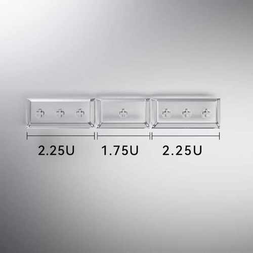 gateron佳达隆三段式空格分裂键帽2.25U 1.75U规格适配GT60系列