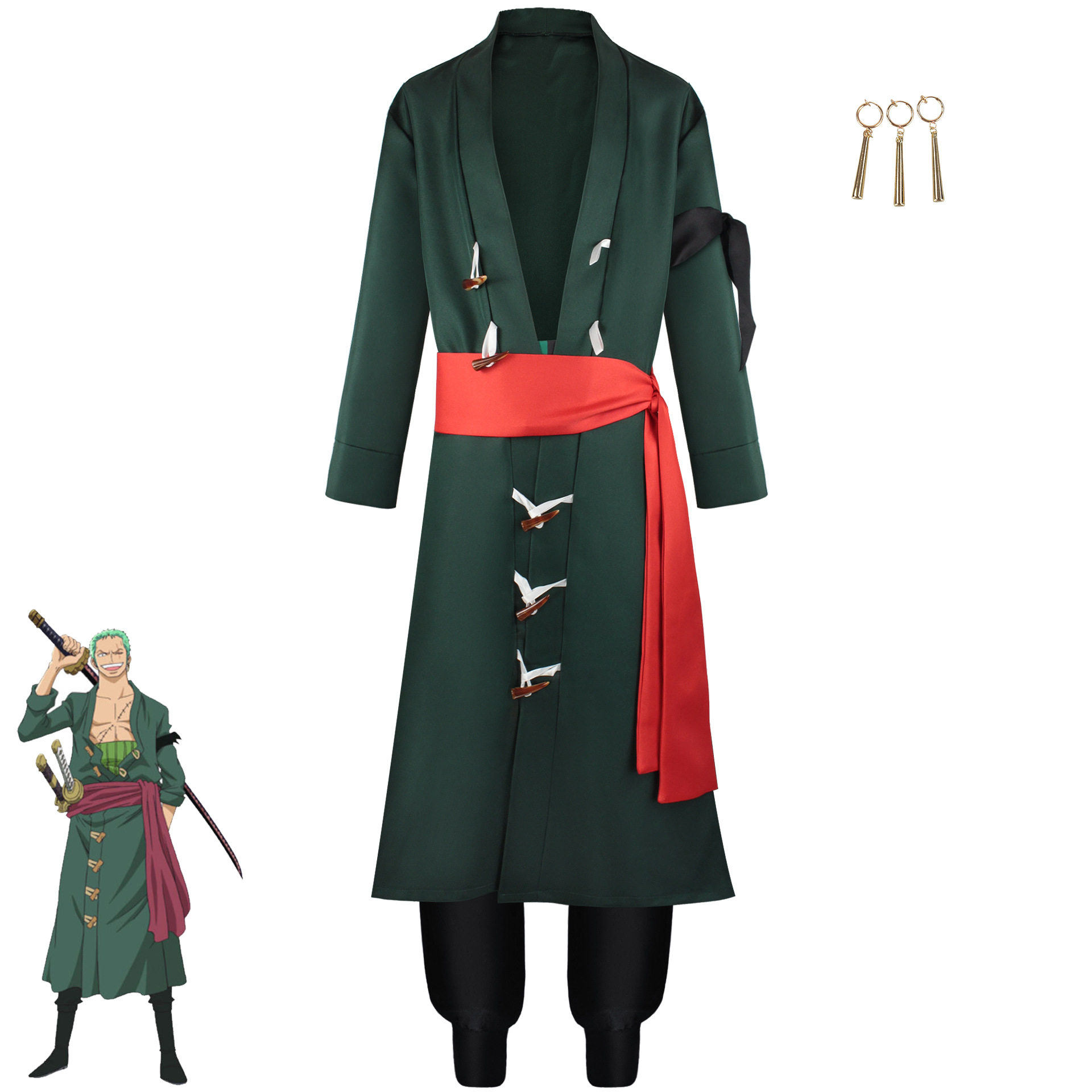 索隆cos服万圣节和之国卓洛两年后角色扮演cosplay舞台表演服