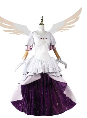 魔法少女小圆神cosplay服装小圆鹿目圆香神装COS动漫服套装