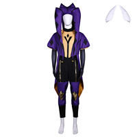 Freak Circus cosplay costume Pierrot/Harlequin/Jester game cosplay Halloween costume thumbnail 7
