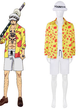 Z剧场版red海贼王cos服特拉法尔加罗衬衣全套万圣节cosplay服现