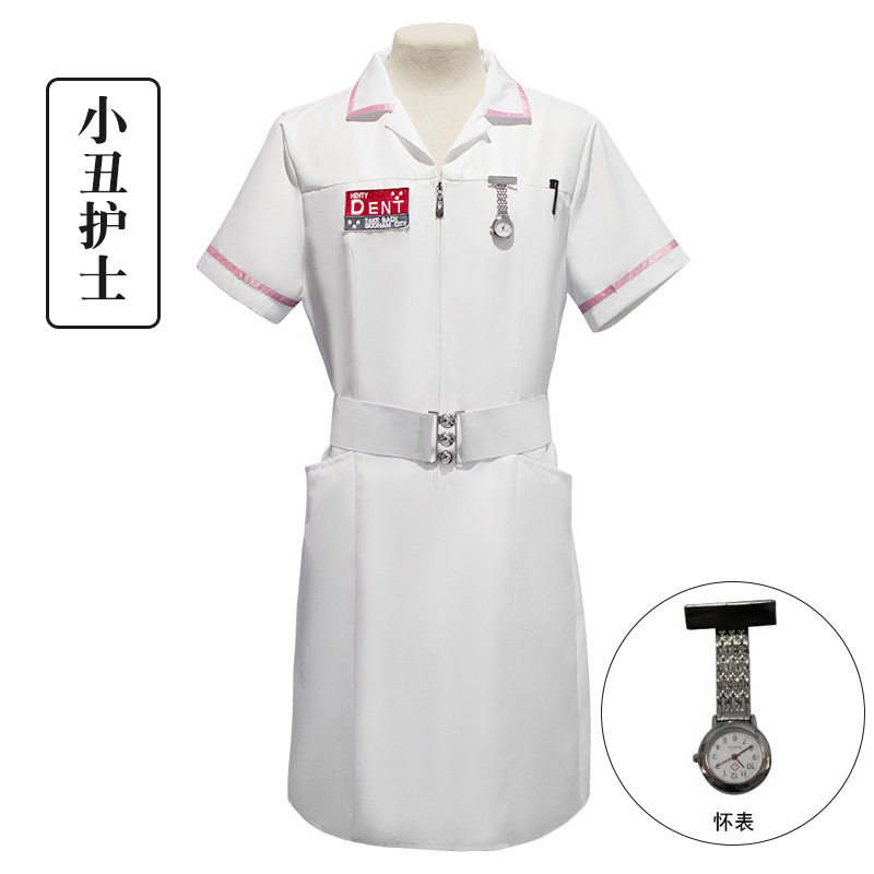 阿甘Joker小丑护士服cosplay装表演演出服饰男蝙蝠侠万圣节服装