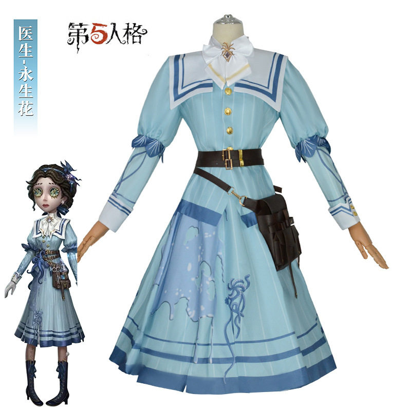 第五人格永生花cos服第五人格角色表演医生永生花cosplay服装图片