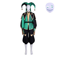Freak Circus cosplay costume Pierrot/Harlequin/Jester game cosplay Halloween costume thumbnail 6