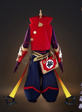 李元芳cos服王者荣耀密探原皮cosplay服装二次元游戏动漫套装跨境