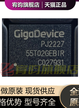 全新原装 GD55T02GEBIRY 55T02GEBIR 封装FBGA 存储器芯片IC