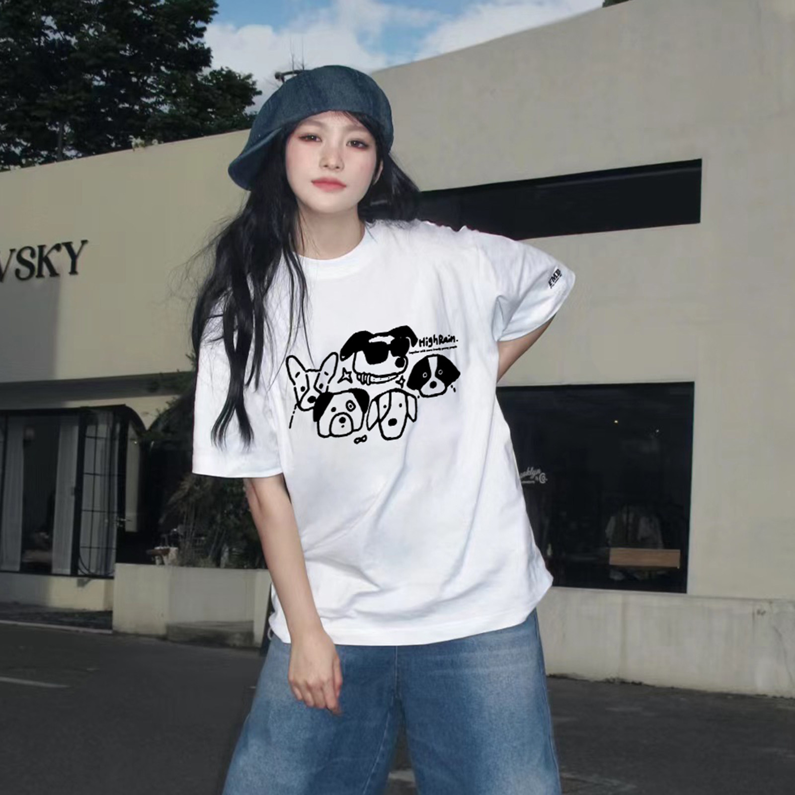 限时限量，全店t恤买三送一！图片