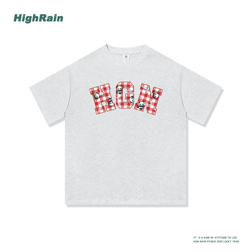 HIGHRAIN原创设计美式潮牌T恤