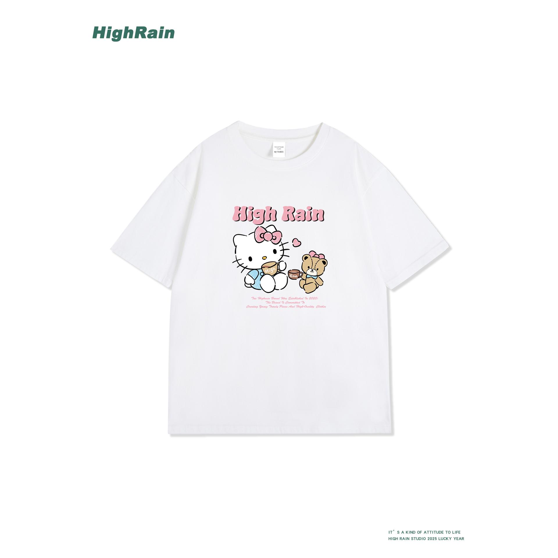 HelloKitty短袖T恤女夏季新款宽图片