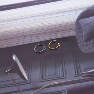 nail朋克假鼻钉U型非洲免穿孔鼻夹免穿孔鼻环女 Nasal Nose ring