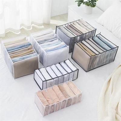 Clothes Organizer Jeans Storage Box Organizer Box Wardrobe C