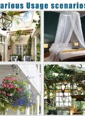 Ceiling Plant Hanger Hooks 6 Pieces Metal Rotating Ceiling