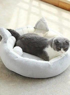 Dog Crate Kennel Pad Cat Ear Dog Crate Bed Cushion