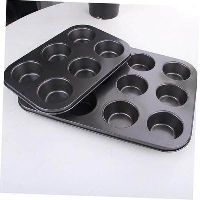 6 Cup Cupcake Pan Cake Muffin Tray Mold Baking Bakeware 蛋糕