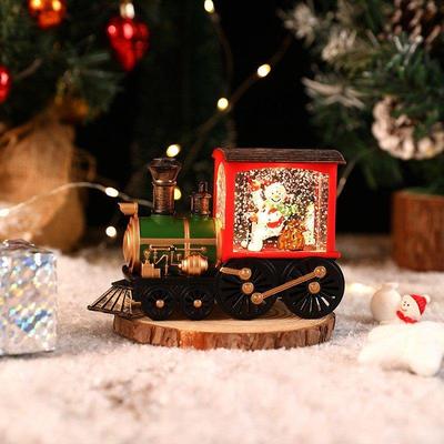 Santa Claus Snowman Christmas Gift Christmas Eve Music Box T