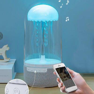 Creative Colorful Jellyfish Lamp with Bluetooth-Compatible