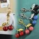 Cherry Playful Accessory Shaped Keychain