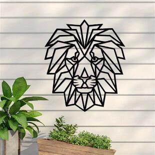 1pc Wall Decor Art Wooden Geometric Home Nursery Elephant